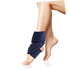 Minkissy Adjustable Compression Ankle Support Brace 2 Pieces Breathable Sports Ankle Straps for Injury Recovery Anti-Skid Design for Basketball and Fitness Training