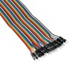 Aihasd 3pcs 120P 10 cm Male-Female Jumper Wire Cable Jumper