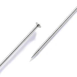 PRYM 024175 Straight pins No. 8 EF, 34x0,60mm 50g box