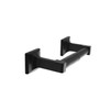 SENTO Black Toilet Paper Holder Wall Mount, Double Post Tissue