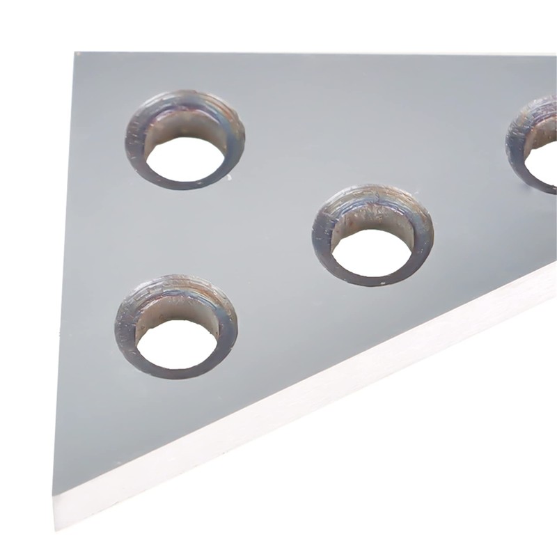 waltyotur Solid Angle Plate Set Industrial Tools 2 Pcs Triangle