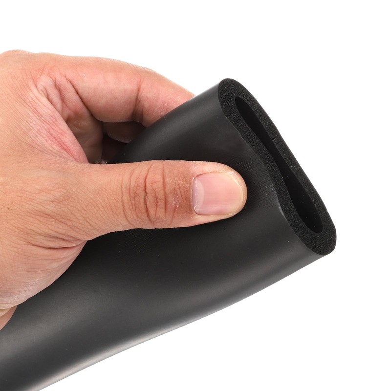 sourcing map 2pcs 3.3ft Pipe Insulation Tube 2 inch(50mm) ID