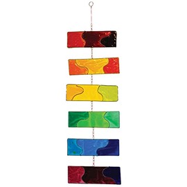 In the Breeze 7021 — Rainbow Resin Hanging Mobile