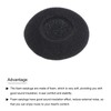 QUARKZMAN Replacement Foam Earphones 35 mm Earphones for Earphones Black