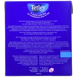 Tetley Orange Pekoe Black Tea - 144 Tea Bags, 454 Grams, Contains Caffeine