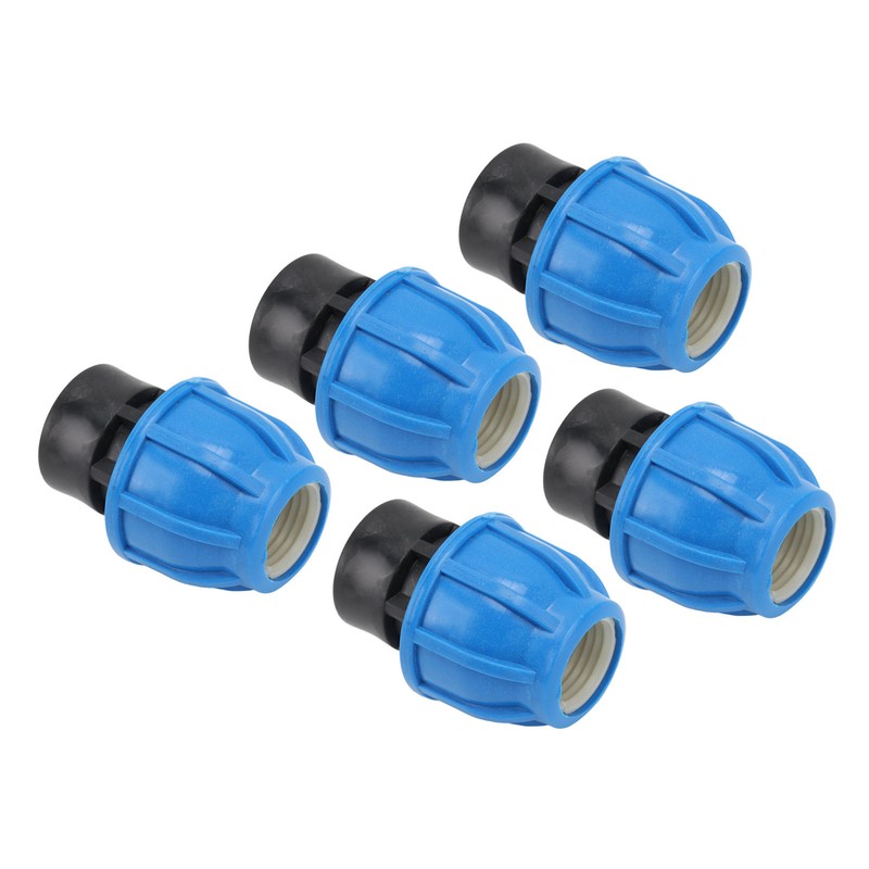 5PCS Plumbing Fittings Water Pipe Quick Connector Coupling Kit Female
