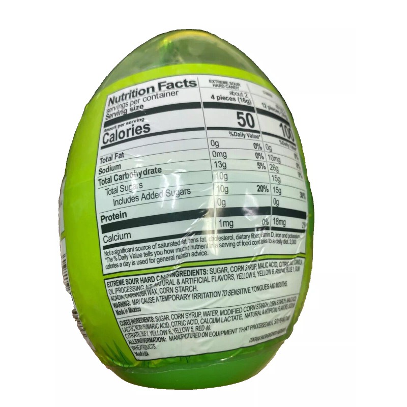 Warheads Sour Candy Assortment Easter Egg Candy, 3.85 Oz. 1