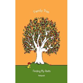 Family Tree - Notebook / Journal: 5"x 8" 100 page Notebook - Finding My Roots - If you are a beginner Genealogist, a Pro or someone that simply ... it safe, then this is the notebook for you!
