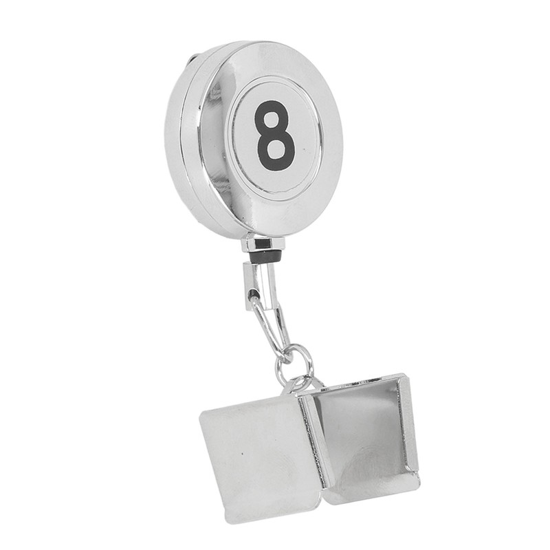 Billiard Cue Chalk Holder Metal Retractable Pocket Pool Cue Chalk