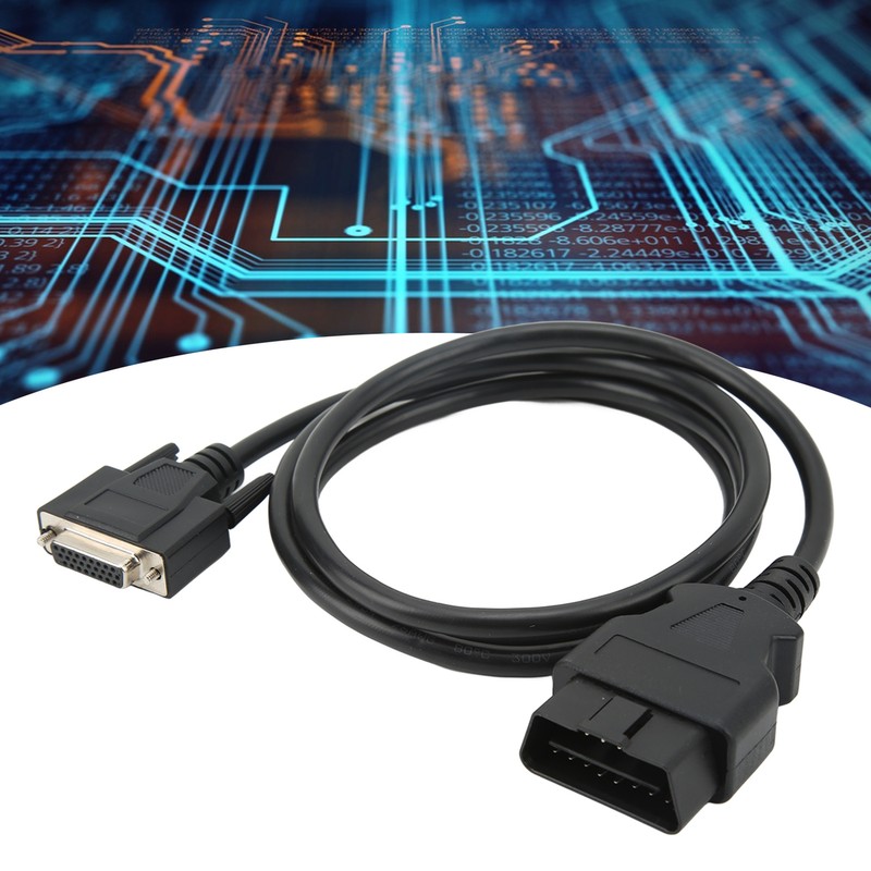 Diagnostic Cable Accurate Flexible Interference Resistant Fit for 16Pin to