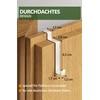 4smile Door Hooks – Set of 10, White – Stainless