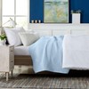 100% Cotton Waffle Weave Queen Bed Blanket | Soft, Breathable,