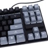 Gaming Keyboard USB 87 Keys RGB Backlit Floating Keycaps Contrast