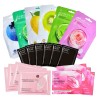 Cuidado Facial Parches Labios Ojos Mascarilla Hidratante 30p