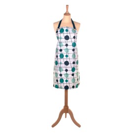 Pavilion Blue Oilcloth Apron