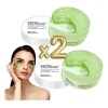 2 Tarro 60 Parches Hidrogel Ojos Colageno Hidratante Ácido