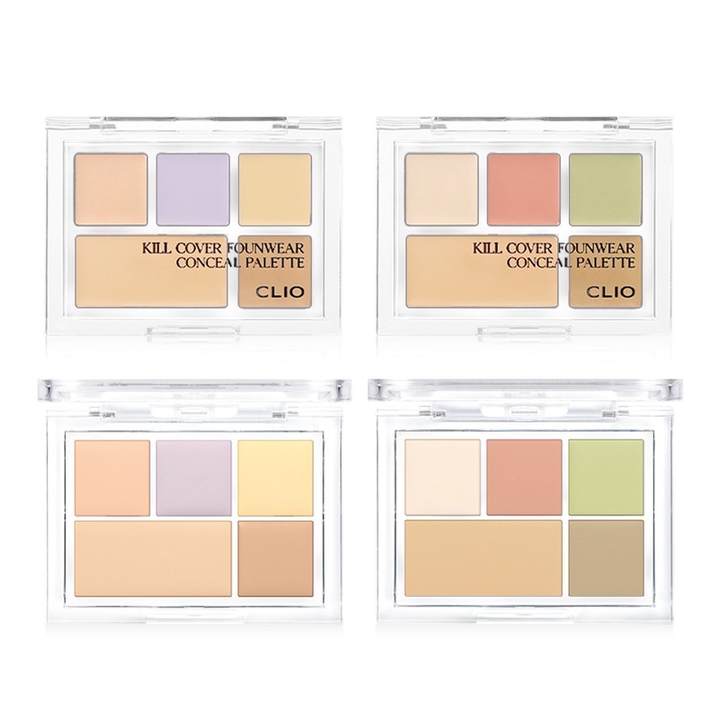 Clio Kill Cover Founwear Conceal Palette 6g Concealer / 클리오