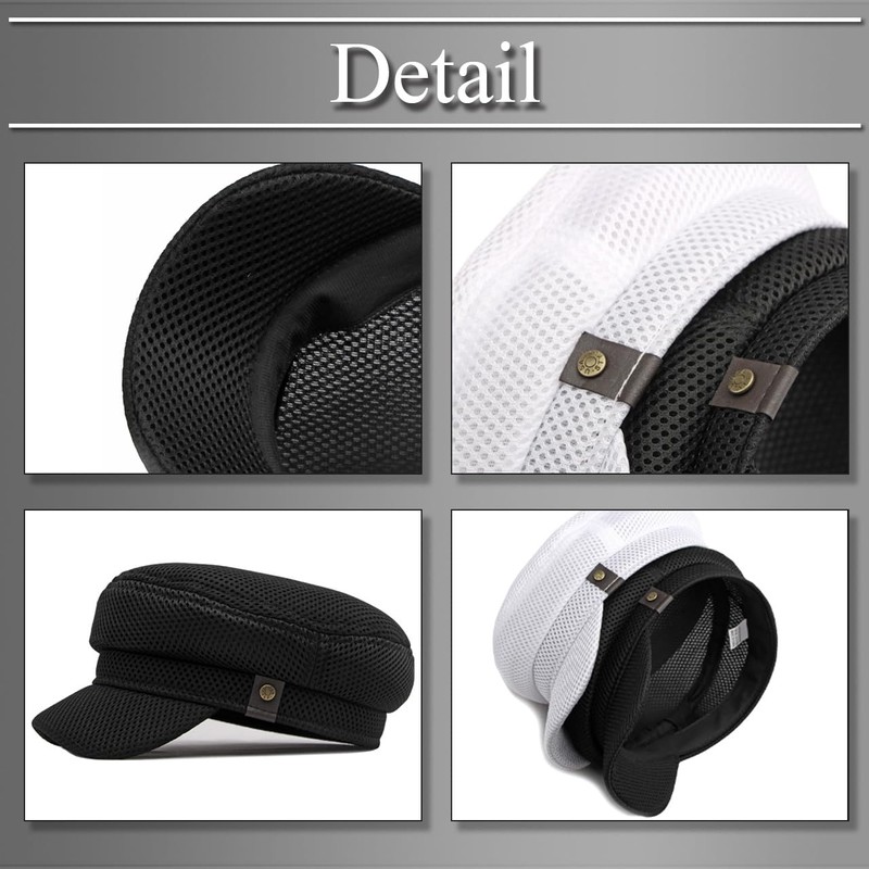 Buzz Selection Cap788 Mesh Marine Cap, Hat, Breathable, Polyester, Men's,