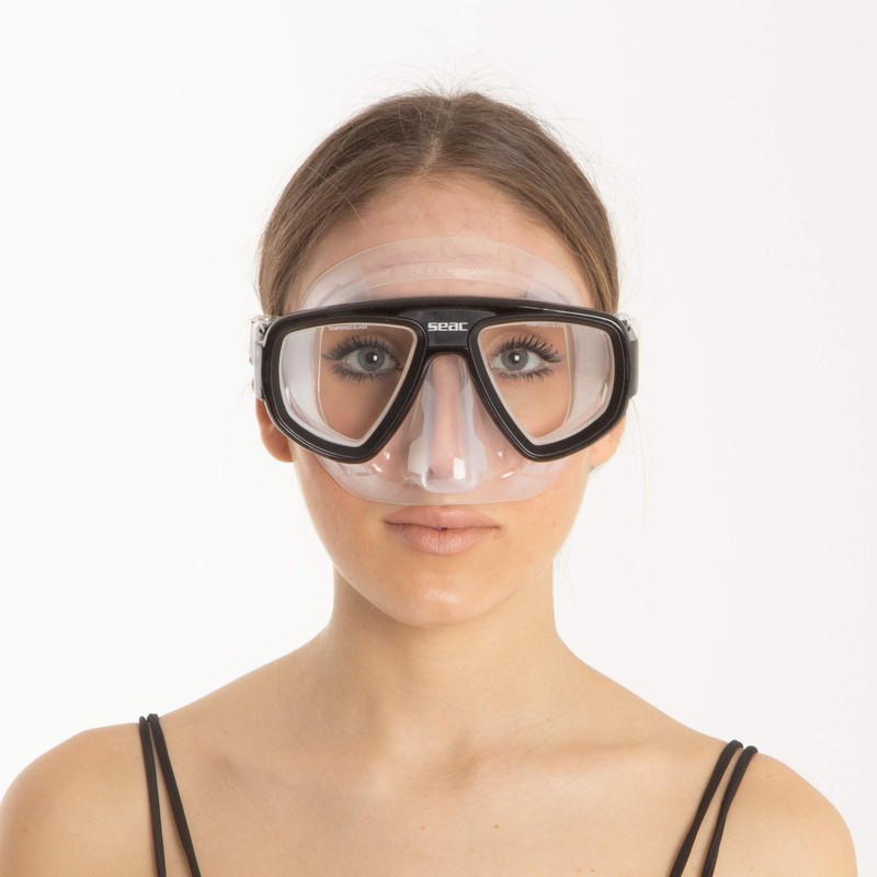 Seac Extreme50 Diving and Spearfishing Mask with Optional Optical Lenses