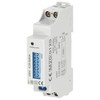 Miratic LCD Digital AC Meter, Electricity Meter with Backlight, 1-Phase
