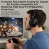 Framonics Replacement Cooling Gel Earpads Ear Cushions Compatible with SteelSeries