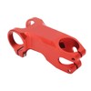 Bike Stem Red Aluminum Alloy Mountain Bike Handlebars Negative 17