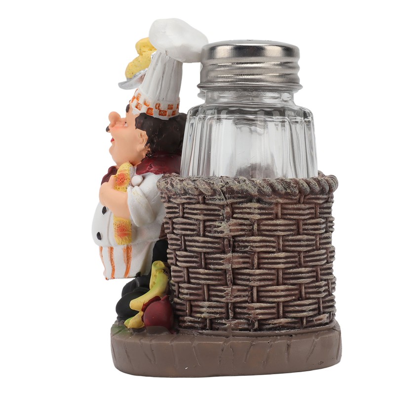 Chef Stature Holder Decorative Synthetic Resin Ingenious Vivid Chef Figurine