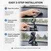 Foldable Magnetic Phone Holder with Suction Base – 360° Adjustable
