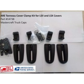 ARE A.R.E. tonneau cover clamp kit #14738  For ARE LSII and LSX covers