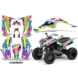 AMR Racing Graphics kit Sticker Decal Wrap for Yamaha Raptor 350 FLASHBACK