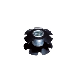 Weldtite WEL8040 Aheadset Star Nut - Silver, 1 Inch