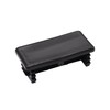 Xadnitu Plastic Strut Channel End Caps, Black PVC Metal Channel