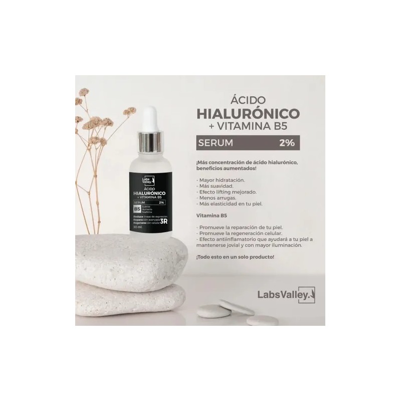 Ácido Hialurónico Labs Valley Hidrata Y Rejuvenece Tu Rostro