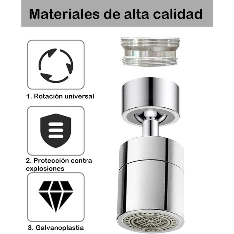 2 Regadera para Fregadero de Cocina