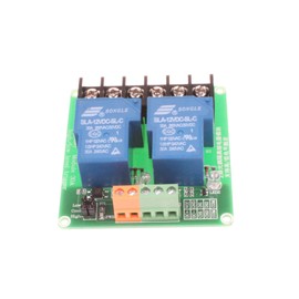 NOYITO 30A 2-Channel Relay Module High Low Level Trigger With Optocoupler Isolation Load DC 30V AC 250V 30A for PLC Automation Equipment Control Industrial Control (2-Channel 12V)