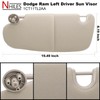 NHILES Left Driver & Right Passenger Sun Visor Compatible with