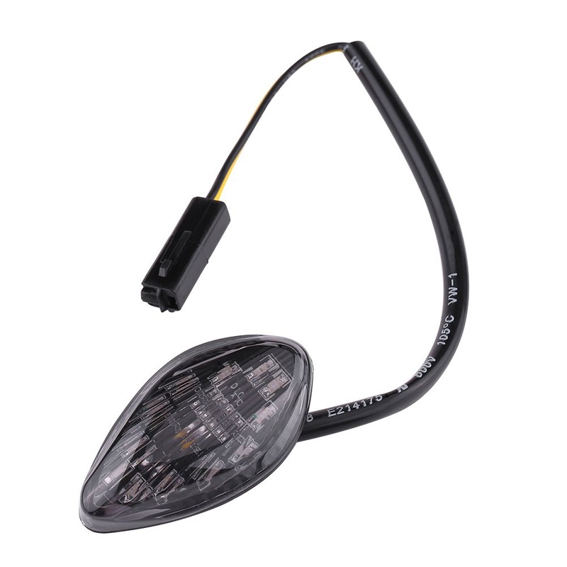 KIMISS 1 Pair Motorcycle Turn Signal, Motorcycle Flash LED Turn