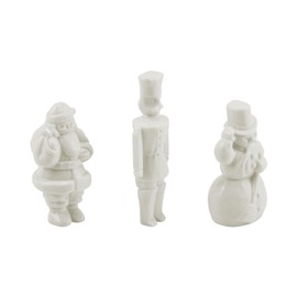 Tim Holtz Idea-Ology 2023 Christmas Holiday Salvaged Figures - Large & Small - Bundle of Two Items