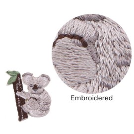 Set of 7 Embroidery Animal Lapel Brooch Pin for Kids Women Jean Bag Clothes Decoration