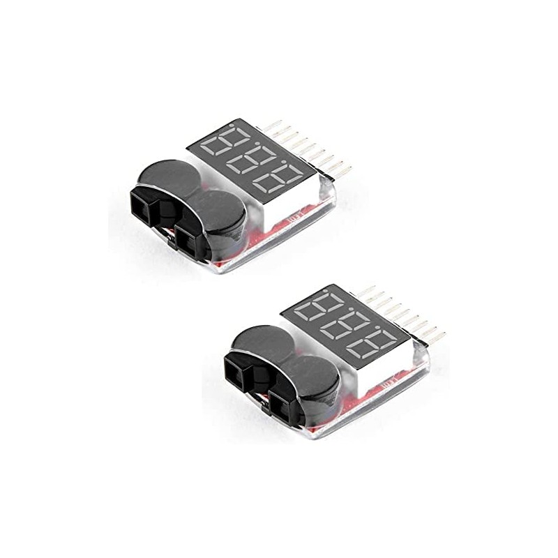 YUNIQUE DEUTSCHLAND 2 Stuck Buzzer 1S - 8S Lipo Alarm