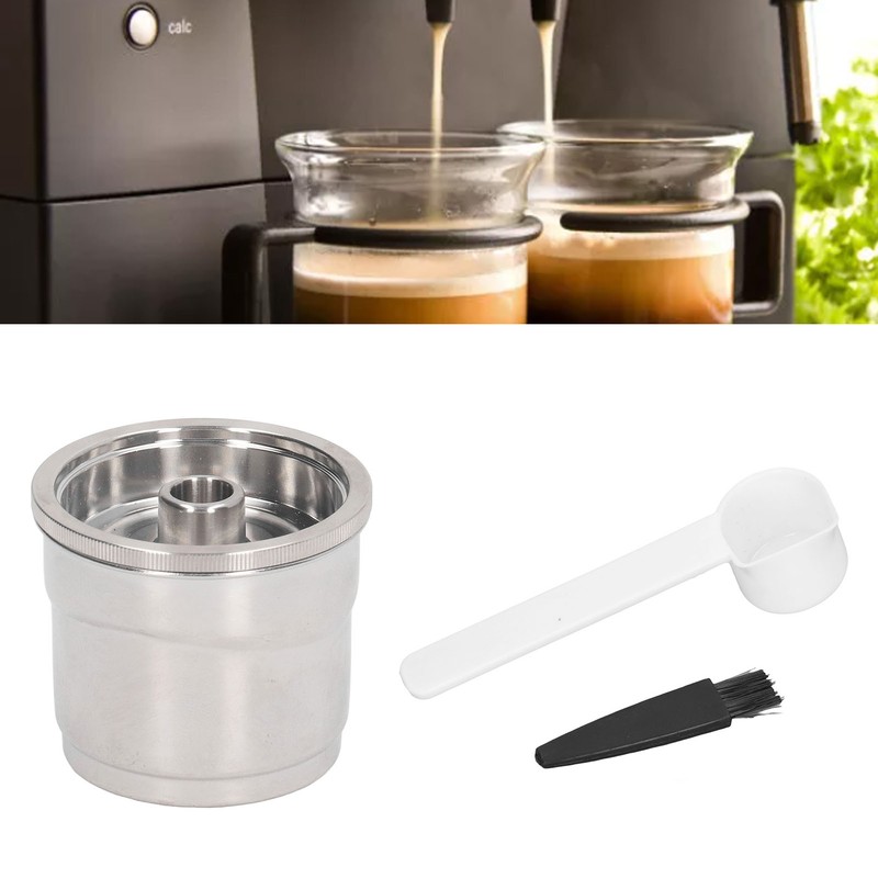 Stainless Steel Reusable Coffee Capsule Filter Refillable Coffee Cup Filter