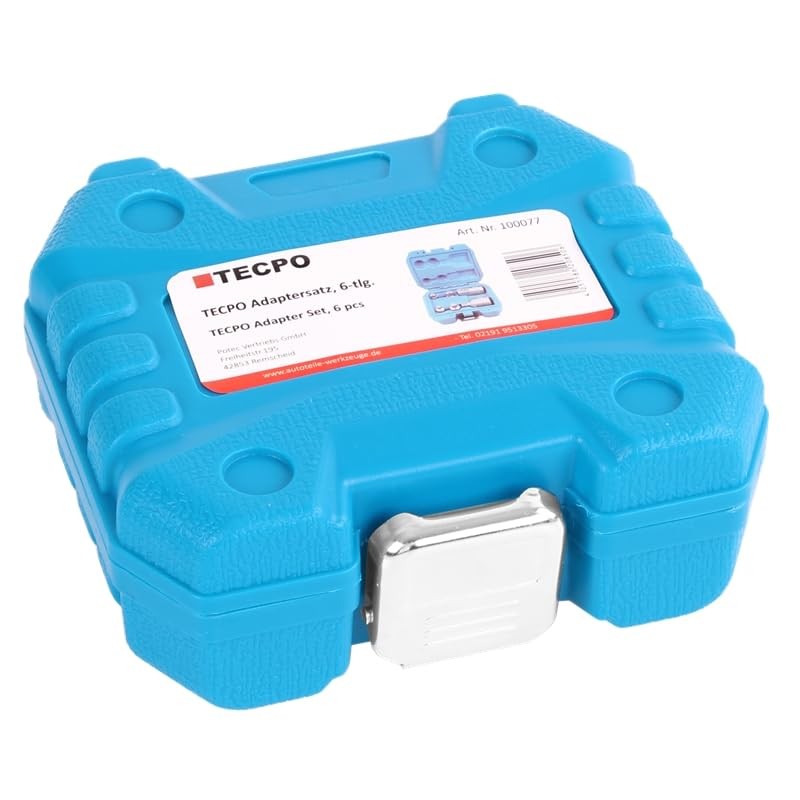 TECPO Socket Spanner Adaptor Set 6-Piece Socket Spanner Adapter Set