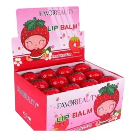 24 Cremas Kawaii Para Manos + 24 Balsamos Fresa Para Labios