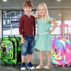 2PCS Kids Luggage Set, Boys Suitcase and 12inch Toddler Backpack