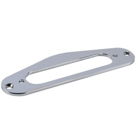 Alnicov Gitarre TL Hals Pickup Ring Metall Abdeckung Single Coil Pickup Abdeckung Installation Ring Silber für Telecaster Hals Pickups