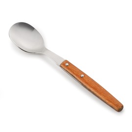 Arcos Coltelleria da Tavola - Cucchiaio Tavola - Acciaio Inossidabile 18/10 e 205 mm - Manico Legno Compresso Colore Marrone