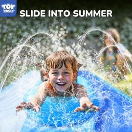 TOY Life Water Slide, Slip Slide, Water Slides for Kids Backyard, Waterslide, Outdoor Water Toys for Kids Ages 4-8, Outdoor Slide, Outdoor Water Play, Backyard Toys, Water Slide Kids, Summer Slides