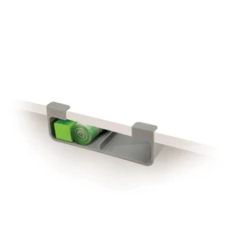 Joseph Joseph CupboardStore Under Shelf Storage Film, Foil and Bag Organiser, Space Saving - Grey