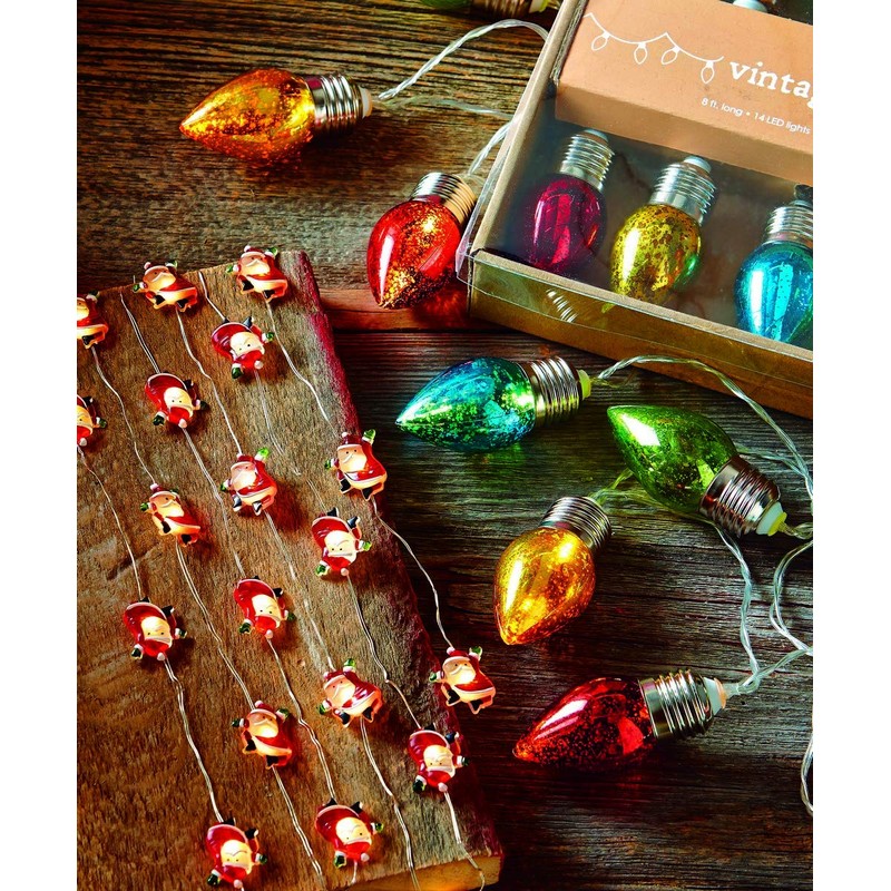 tag Trade Associate Group LED Light Set Vintage Bulbs String