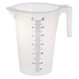 Heavy Duty Measuring Jug 3 litres Lightweight Strong Durable